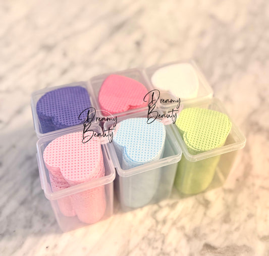 HEART SHAPED GLUE WIPES (200 PCS)