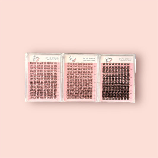 DIY Cluster Lashes